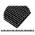 Дражный коврик рубчатый JOBE #5730 (20х60см) V-образный, низкопрофильный - 300