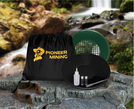 Набор лотков для золота PIONEER OPTIMA, BLACK - 2100