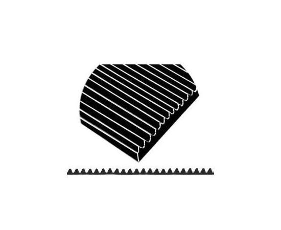 Дражный коврик рубчатый JOBE #5730 (20х60см) V-образный, низкопрофильный - 300